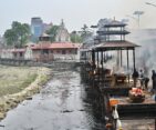 Pashupatinath Temple, one of the holiest Hindu temples dedicated to Lord Shiva, situated on the banks of the Bagmati River.