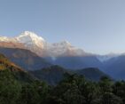 Annapurna mountain Range Views from Ghandruk Village