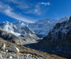 View from Kanchenjanga North Base Camp Trek.
