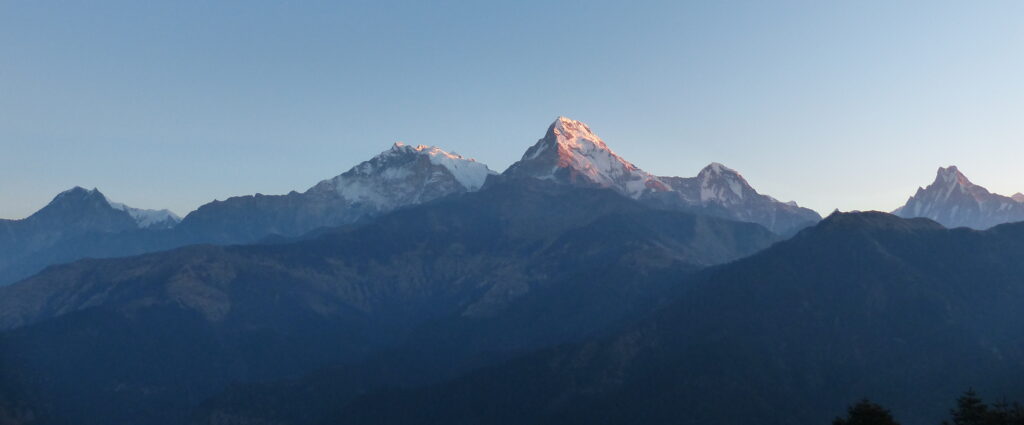 Sunrise over the Annapurna, Views from Poon Hill