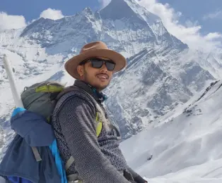 Our Founder & Managing Director Mr. Rajan Lamichhane.