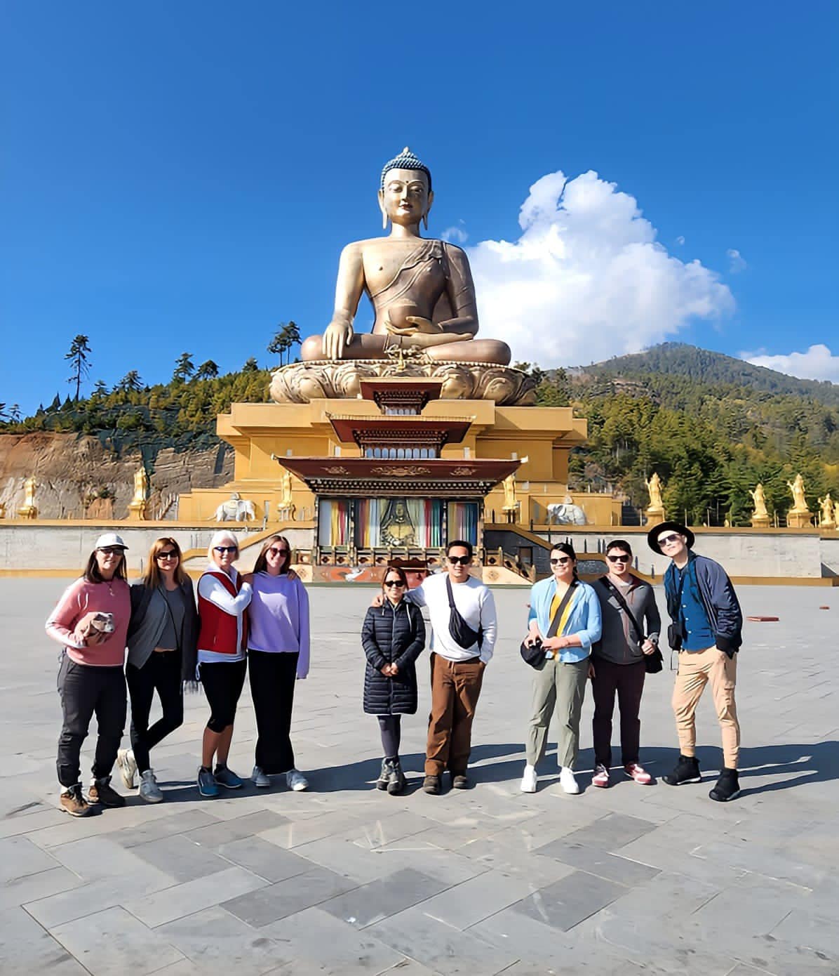Buddha Statue in Bhutan.
