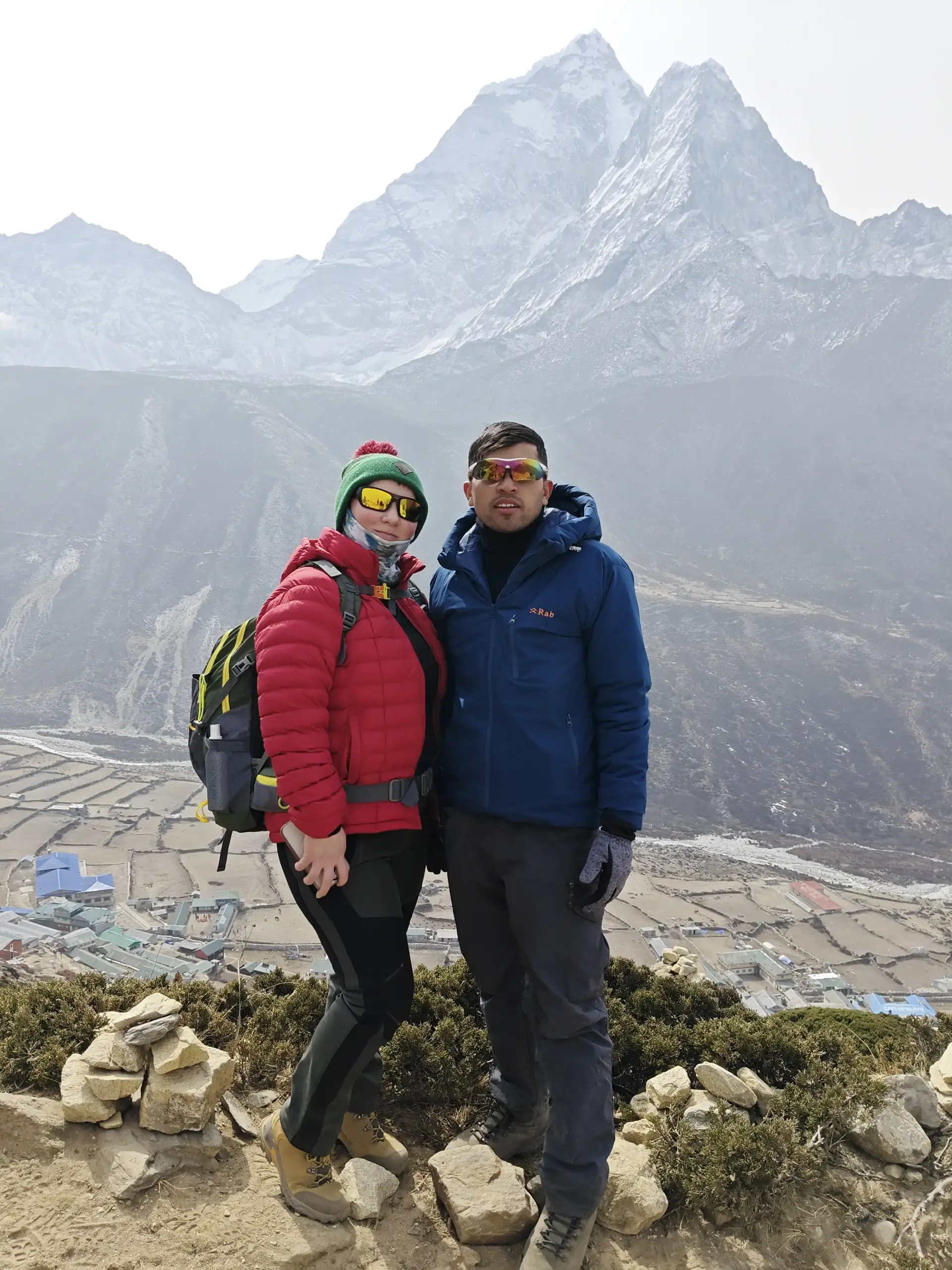 Dingboche village on the Everest Base Camp trekking route.