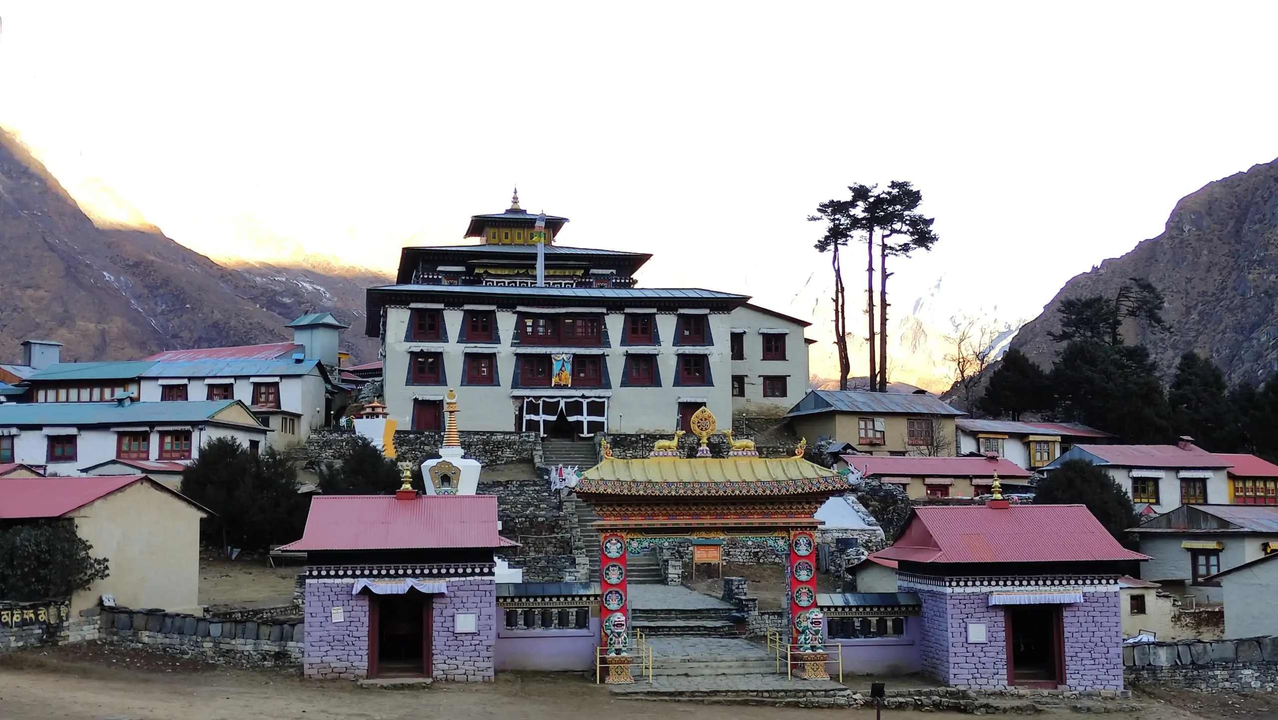 Tengboche Monastery on the Everest Base Camp trekking route.
