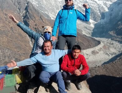 Langtang Valley Trek with our expert Guide Anoj.