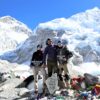 our clients are in Everest Base Camp With Guide Durga.