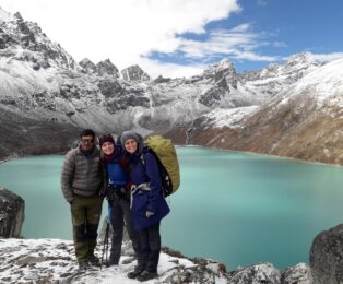 Durga in Gokyo Lake.