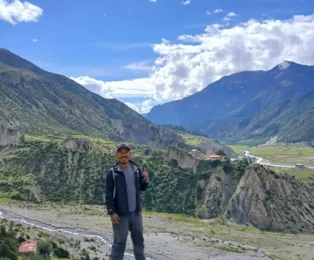 Namaste Nepal's Trekking Guide Ramkumar Baram.