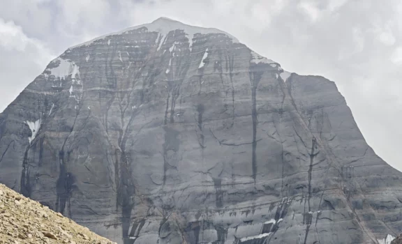 Majestic Mount Kailash during Kailash Mansarovar Yatra.