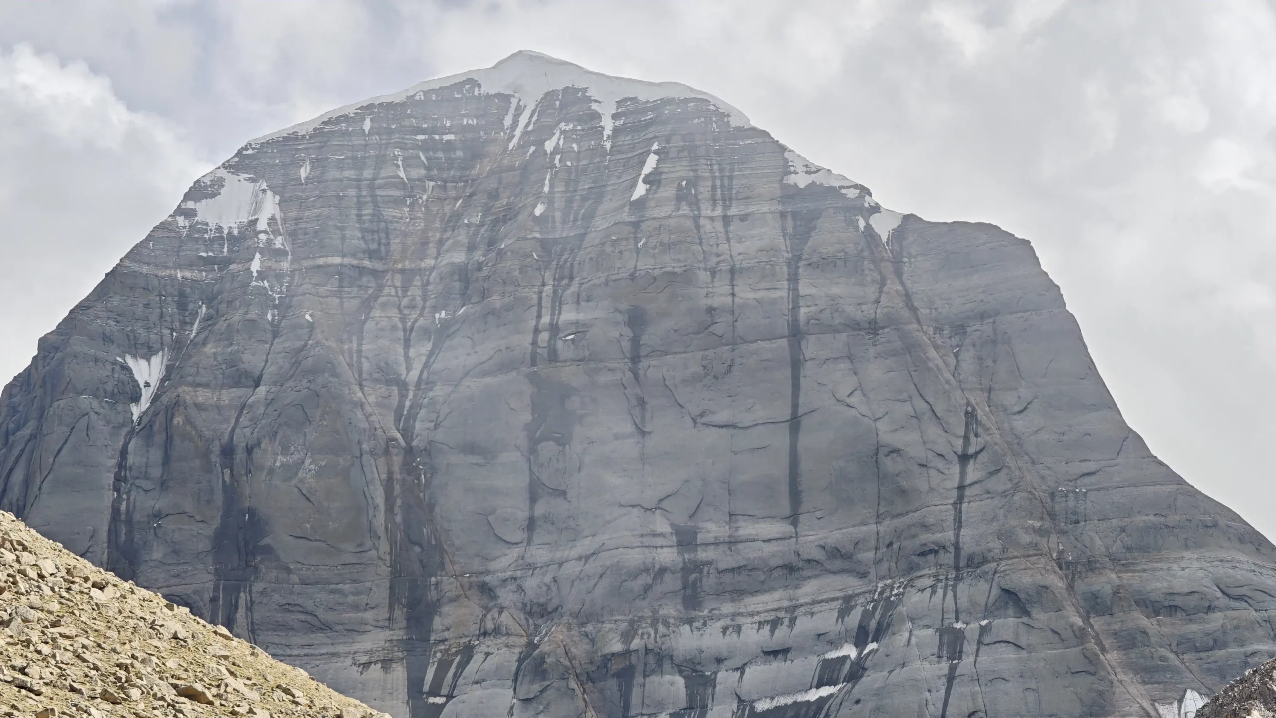 Majestic Mount Kailash during Kailash Mansarovar Yatra.