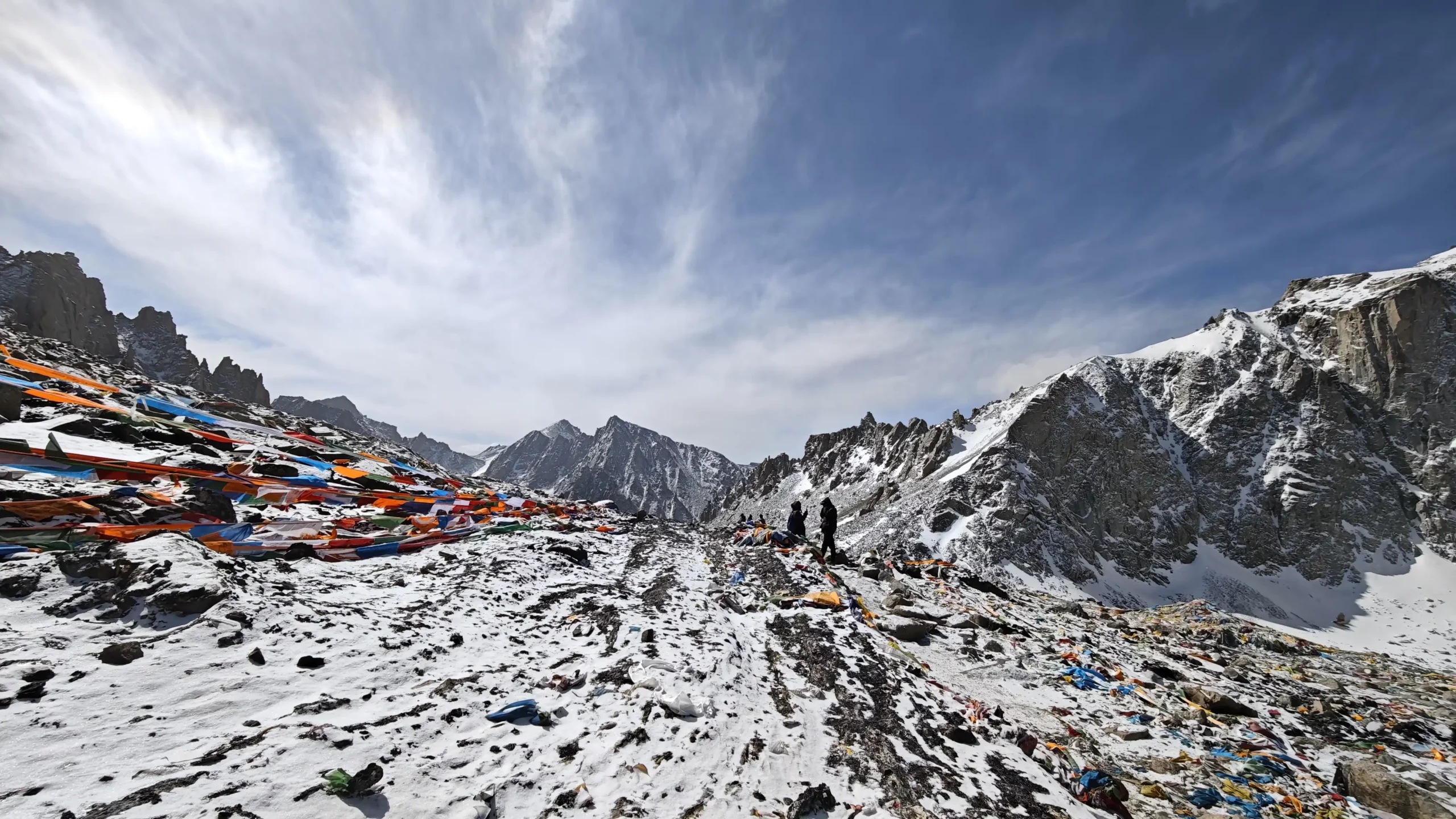 Dolmala Pass high mountain crossing on the Kailash Mansarovar Yatra.