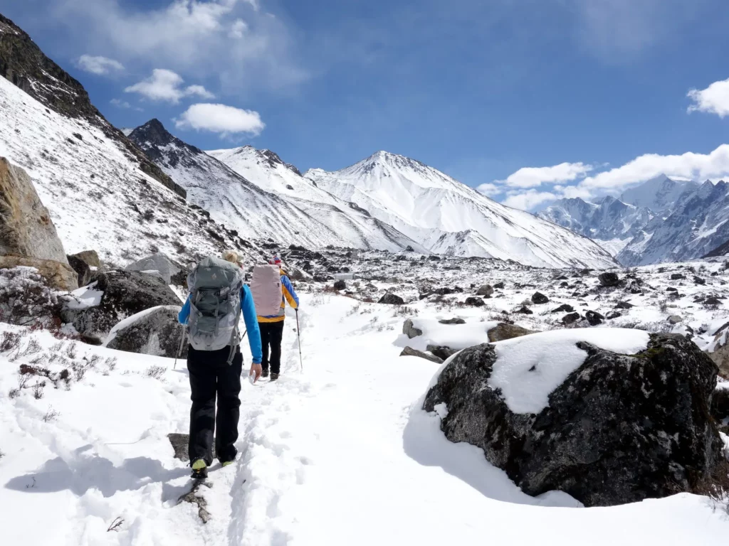 Winter magic in Langtang Valley.