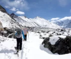 Winter magic in Langtang Valley.