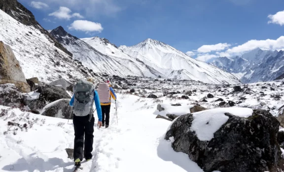 Winter magic in Langtang Valley.