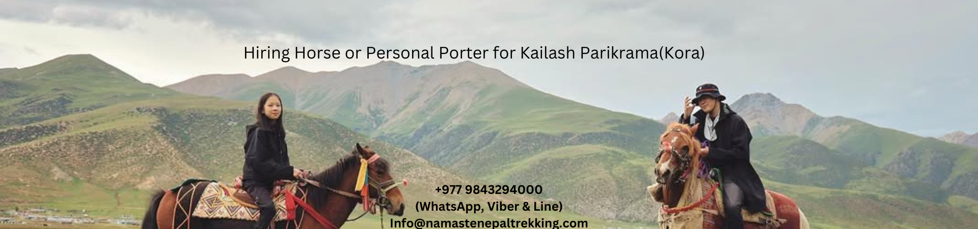 Hiring Horse or Personal Porter for Kailash Parikrama(Kora)
