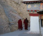 Daily life and cultural essence of locals in Lhasa, Tibet.