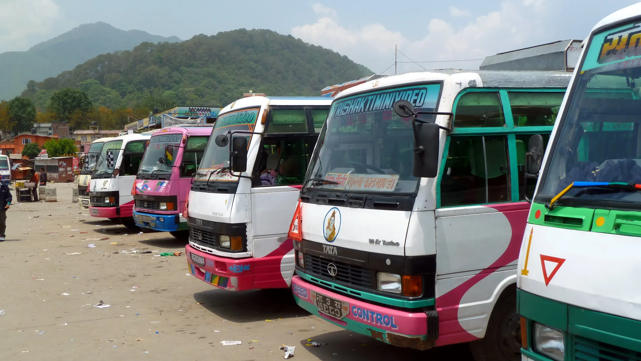 Local buses from Kathmandu to Ramechhap (Manthali) provide budget-friendly transportation options for reaching Manthali Airport. A scenic yet rugged ride offers insight into local lifestyles.