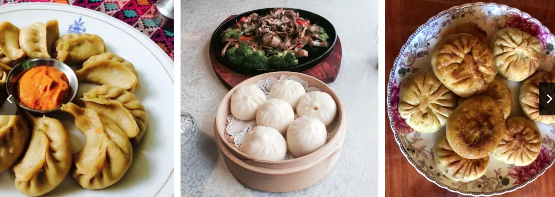 Delicious Tibetan momos, a traditional dumpling dish, served fresh with authentic flavors from the Himalayan region.