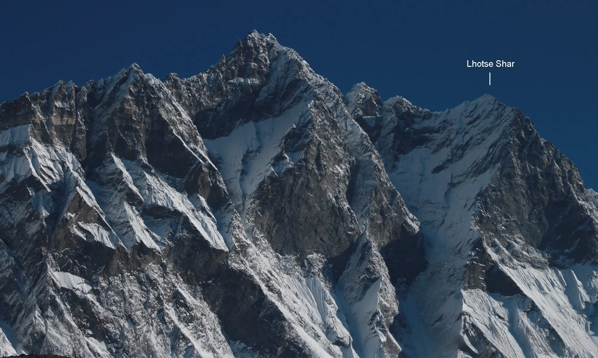 Lhotse Shar (8,400m / 27,559ft) – Eastern extension of the Lhotse massif, rising sharply in the Everest region, now recognized for its independent height.