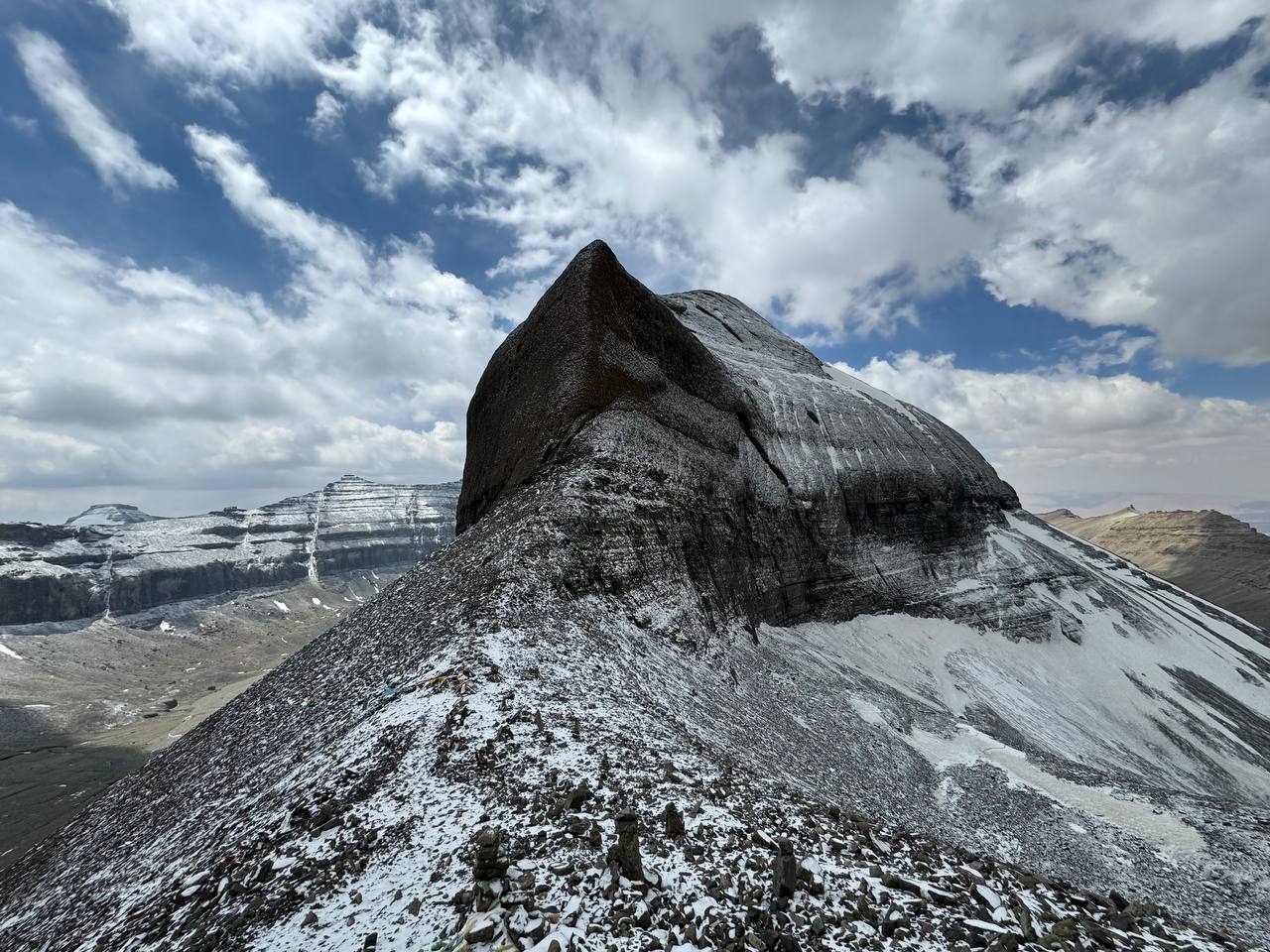 Nandi Parbat on the top of Inner Kora.