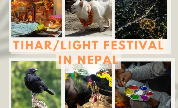 Tihar Festival in Nepal.
