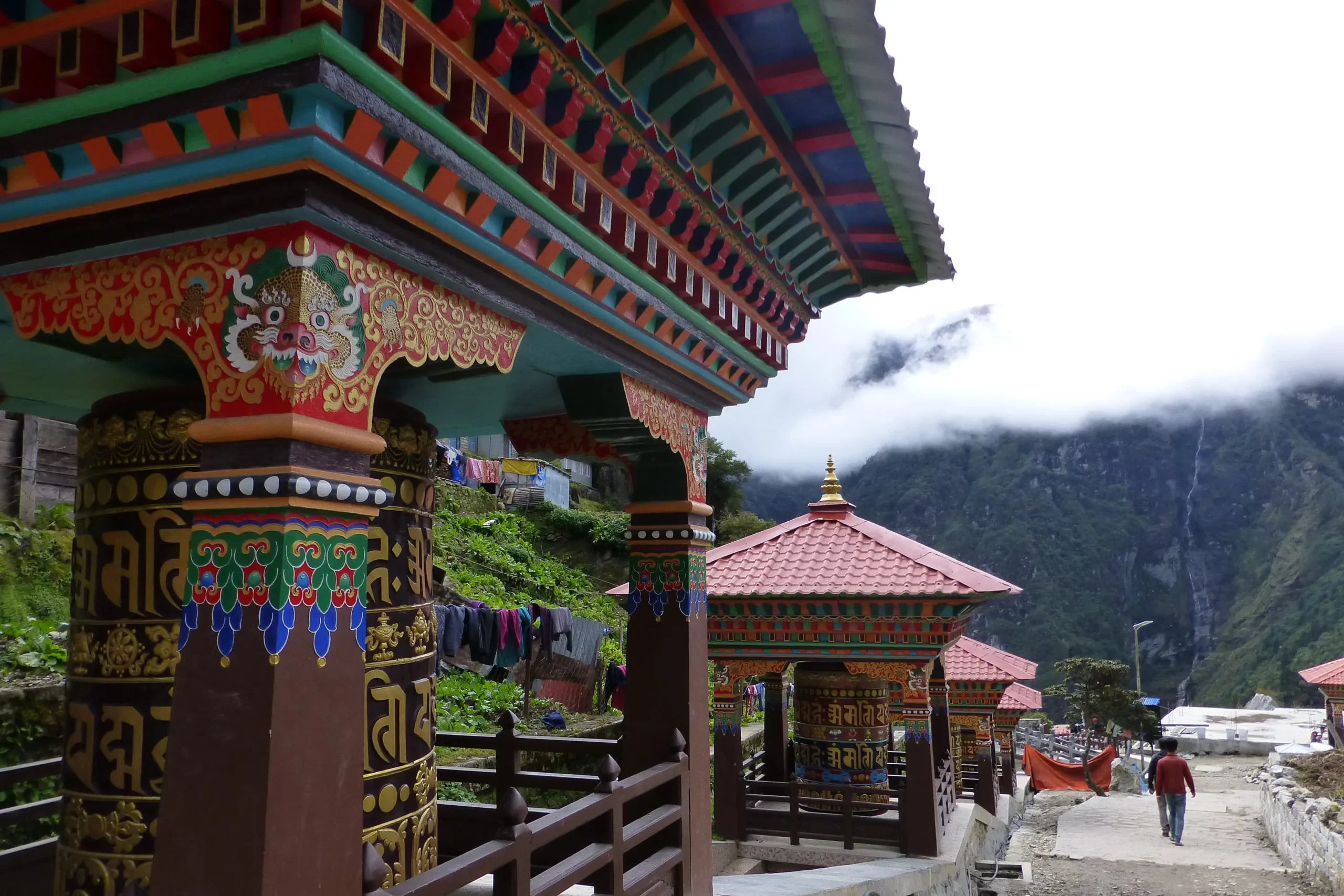 Arrival at Namche Bazaar during the Luxury Everest Base Camp journey