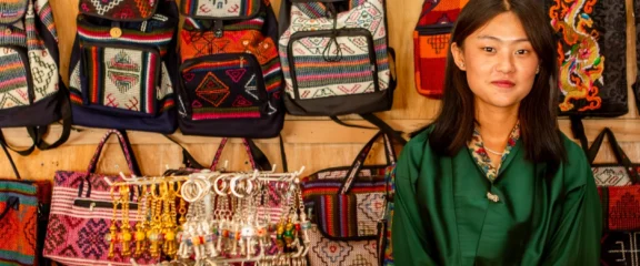 Thimphu Handicraft Market.