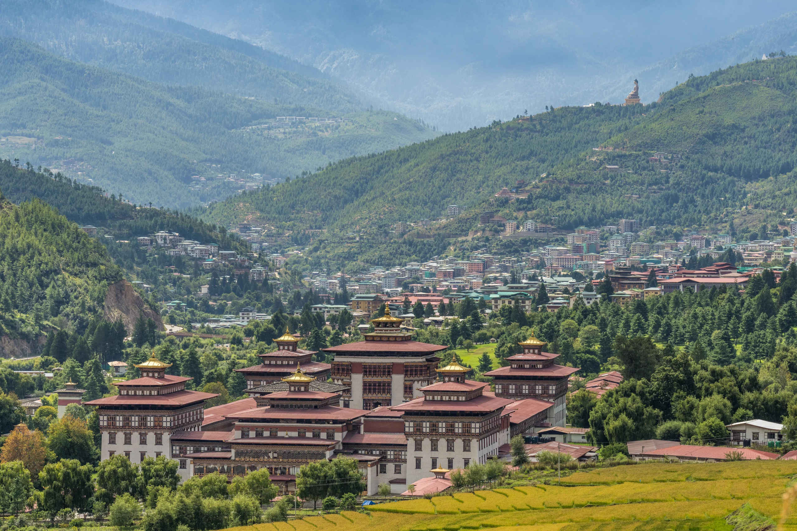 Thimpu Valley.