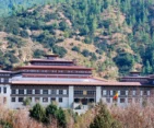 View of Thimphu city.