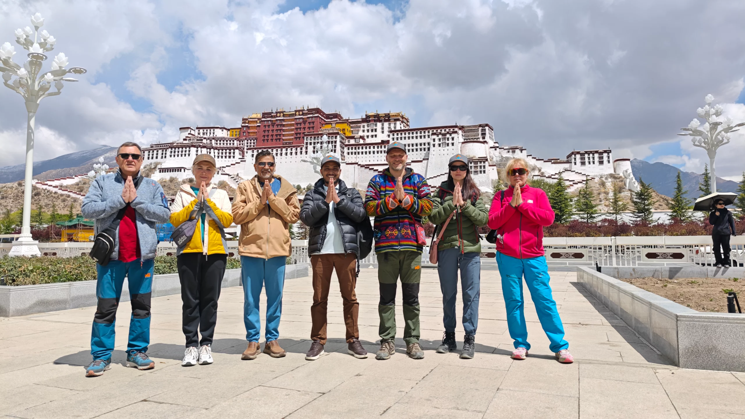 Majestic Potala Palace in Lhasa, Tibet – a spiritual and architectural icon during Nepal Tibet Bhutan Tour.