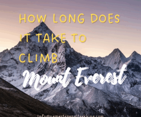 How Long Does It Take to Climb Mount Everest