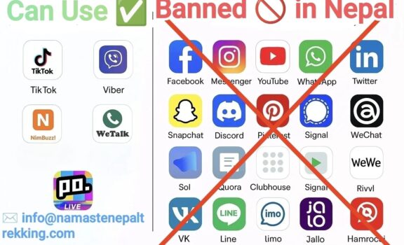 Nepal Bans 26 Social Media Platforms Over Registration Failures