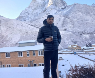 Binod Karki proffesional Trekking Guide of Namaste Nepal Trekking & Research Hub.