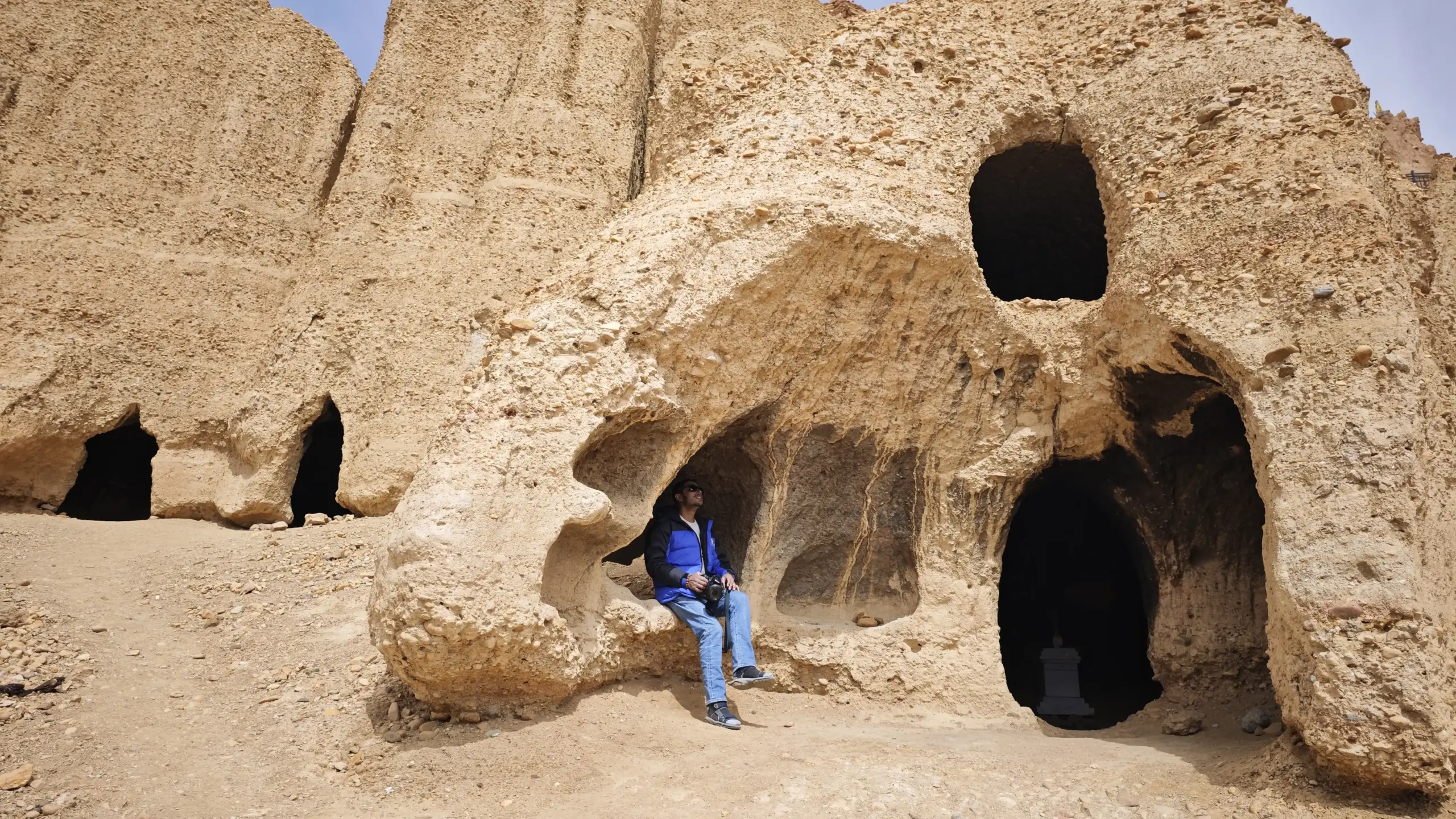 Ancient Cave City near Guru Jiamu during Kailash Mansarovar Yatra