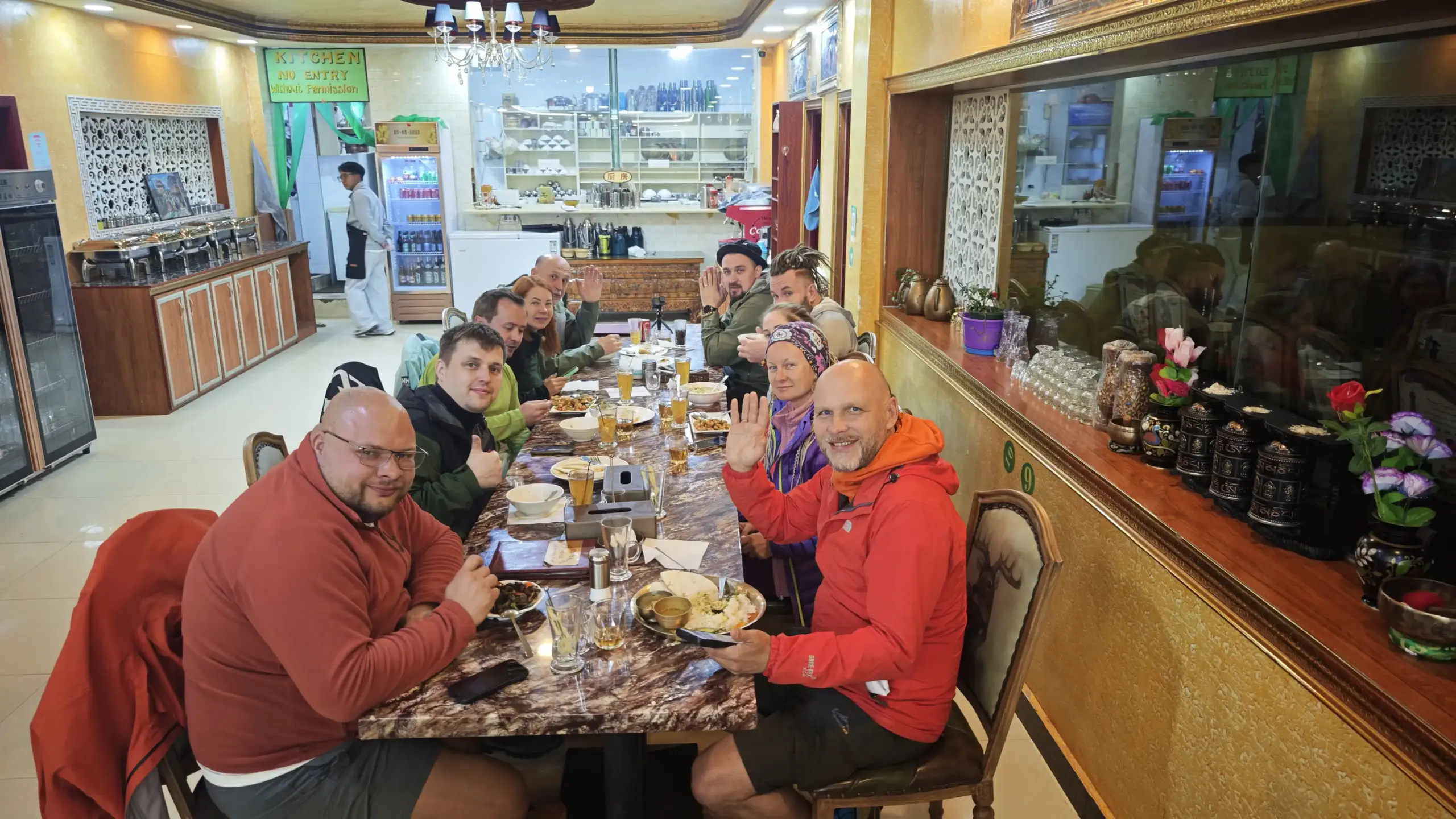 Pilgrims relaxing in Kathmandu after Kailash Mansarovar Yatra completion