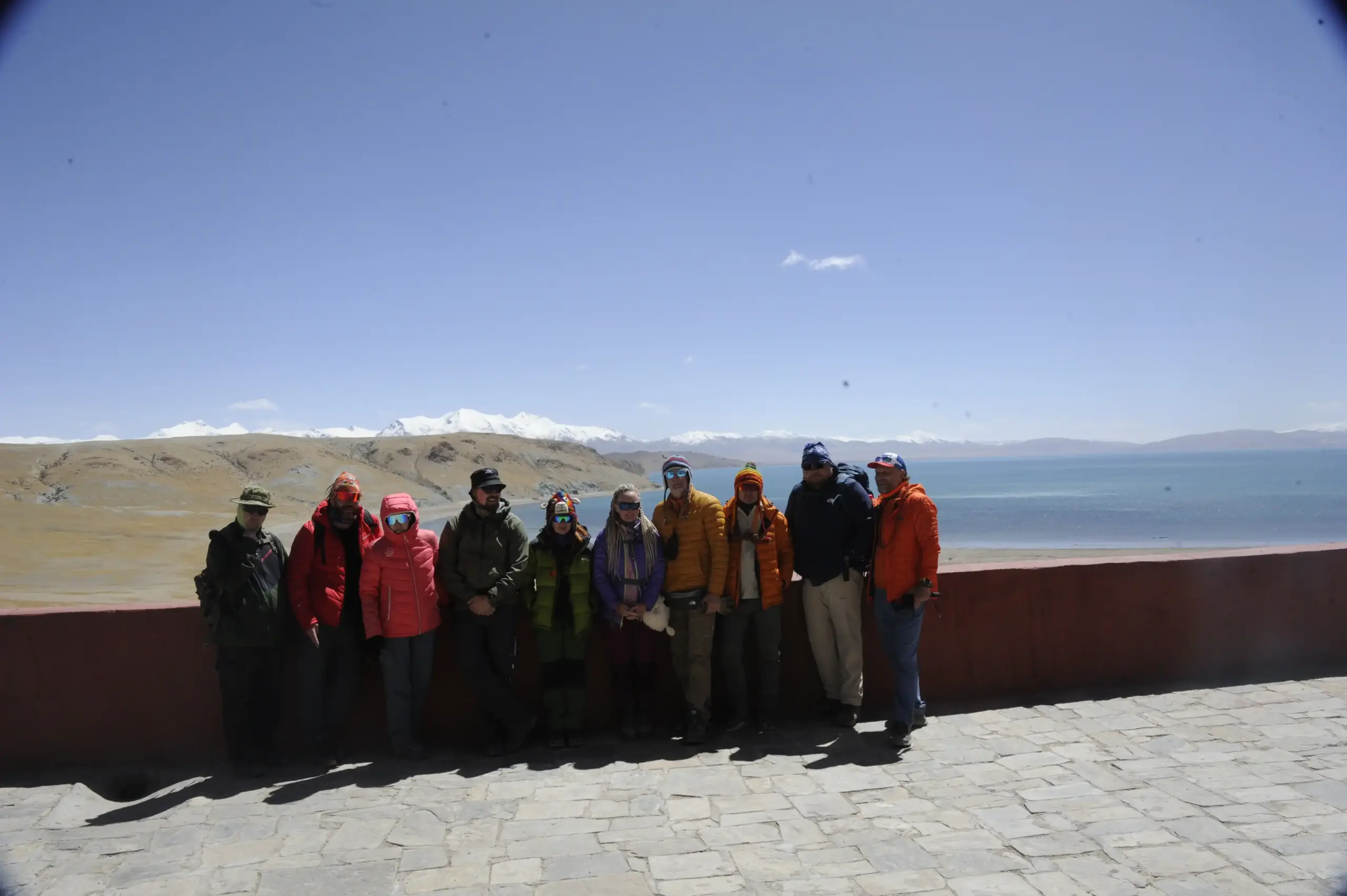 Chiu Gompa overlooking sacred Mansarovar Lake in Tibet