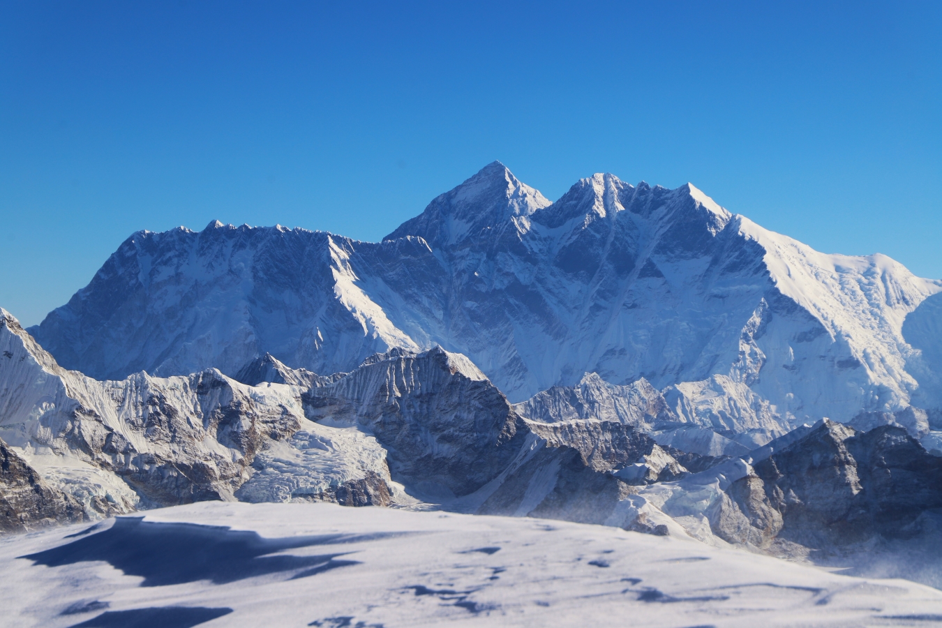 Majestic View of Mera Peak in the Himalayas